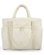 Produto em destaque — bolsa boston puffer Bags Mart cor Bege