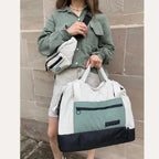 Produto em uso — bolsa boston duffle 34l Bags Mart cor Verde Exército