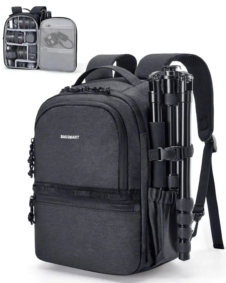 Produto em destaque — mochila camera 2 em 1 Bags Mart cor Preto