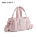 Produto em destaque — bolsa transversal acolchoada Mini5L, cor Rosa