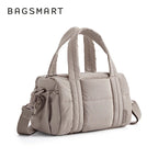 Produto em destaque — bolsa transversal acolchoada Mini5L, cor Camel