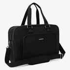 Produto em destaque — bolsa de viagem com compartimento para notebook, cor Preto