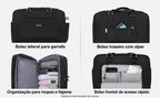 Bolsos e organização — bolsa de viagem com compartimento para notebook, cor Preto