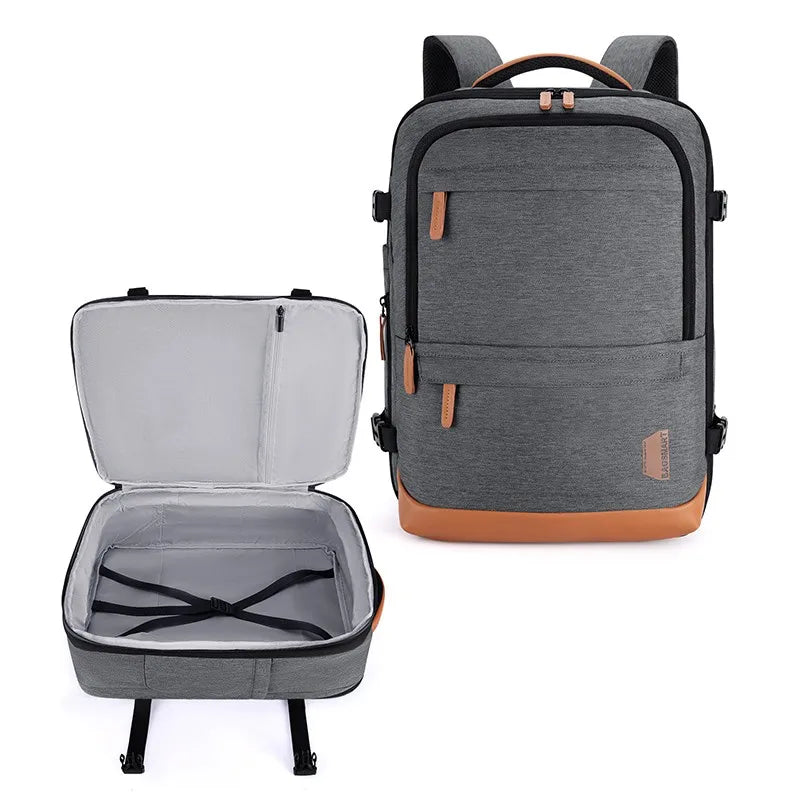 Mochila Bags Mart de Viagem Expansível - detalhe