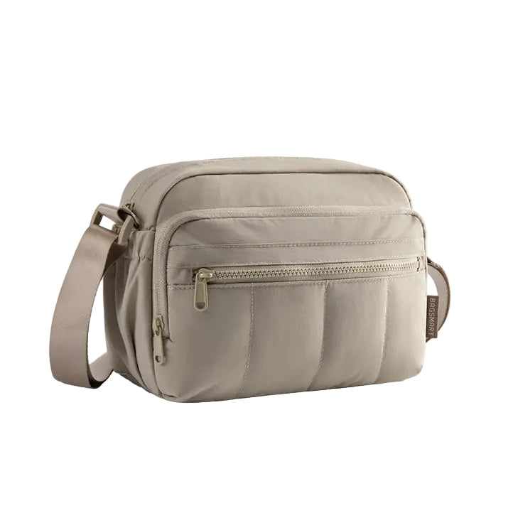 Bolsa Transversal Feminina Hobo Bags Mart - Cor Cáqui