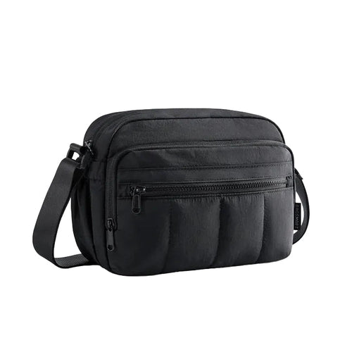 Bolsa Transversal Feminina Hobo Bags Mart - Cor Preto