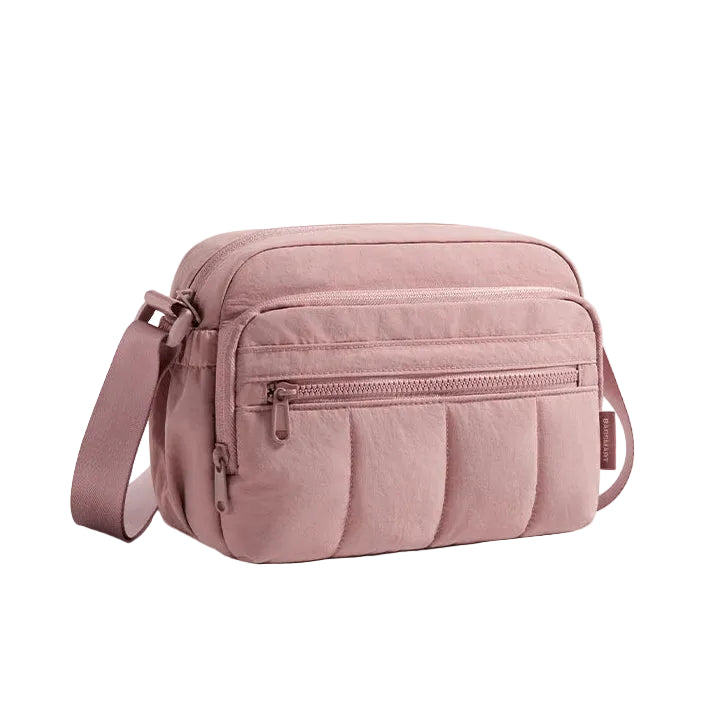 Bolsa Transversal Feminina Hobo Bags Mart - Cor Rosa Escuro