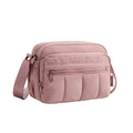 Bolsa Transversal Feminina Hobo Bags Mart - Cor Rosa Escuro