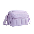 Bolsa Transversal Feminina Hobo Bags Mart - Cor Roxo