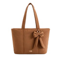 Bolsa Tote Feminina com Laço Bags Mart - Cor Marrom