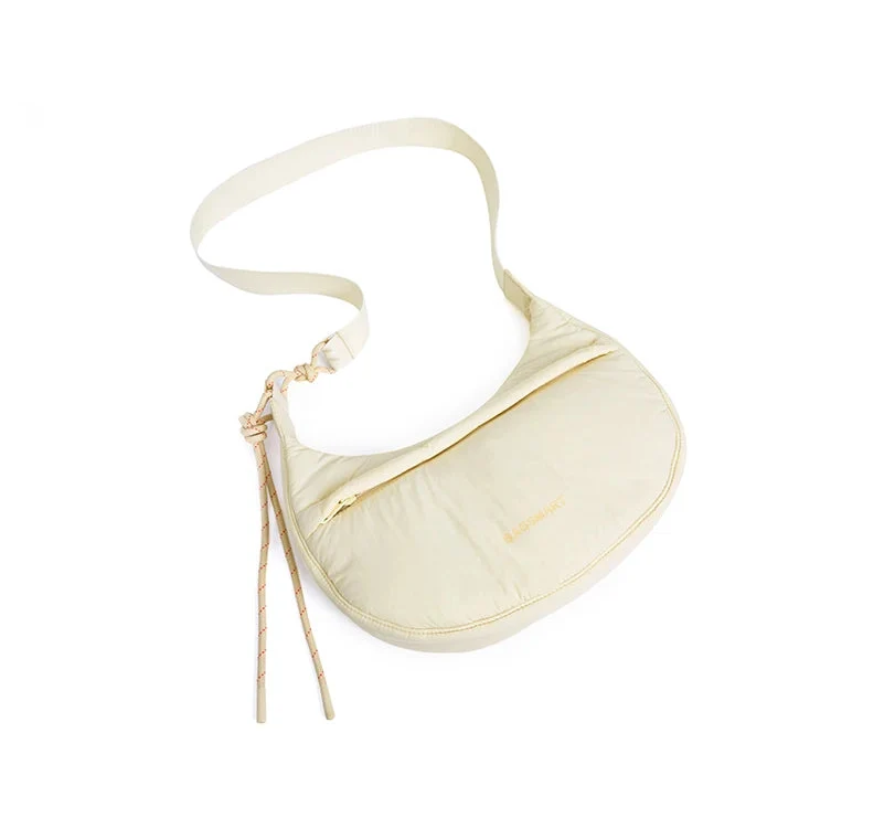 Bolsa Transversal Bags Mart Bege - Detalhe