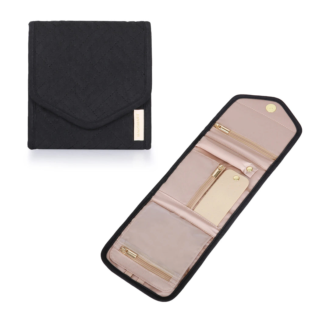 Estojo Organizador de Joias Bags Mart Preto