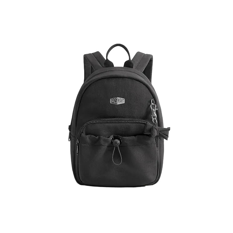 Mochila Bags Mart Minimalista Feminina Preta