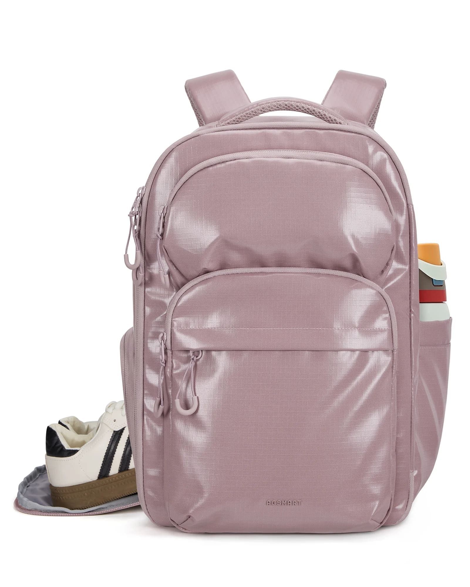 Mochila Executiva 27L à Prova d'Água Bags Mart - Cor Rosa