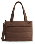 Bolsa Tote Média Boxy Cor Café