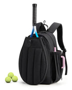 Mochila Esportiva Feminina para Raquetes Bags Mart Cor Preto — vista principal