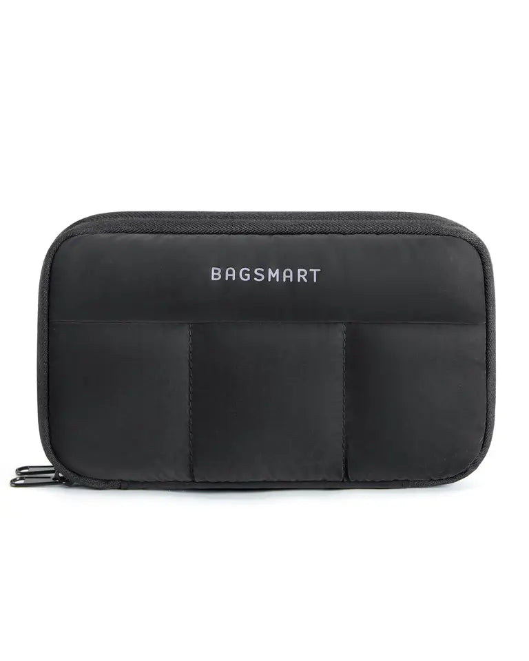 Organizador de Cabos para Viagem à Prova d'Água Bags Mart Cor Preto