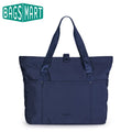 Bolsa Tote Dobrável Bags Mart Cor Azul Marinho — produto em destaque