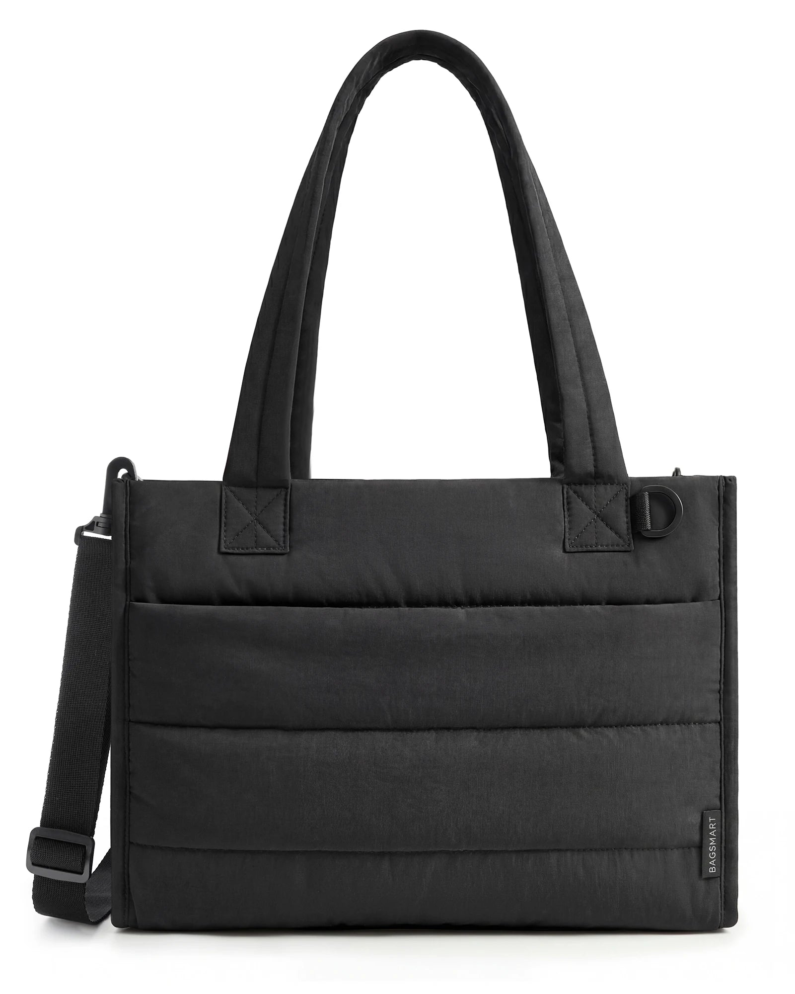 Bolsa Tote Média Boxy Cor Preta