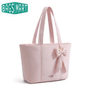 Bolsa Tote Bags Mart Cor Rosa