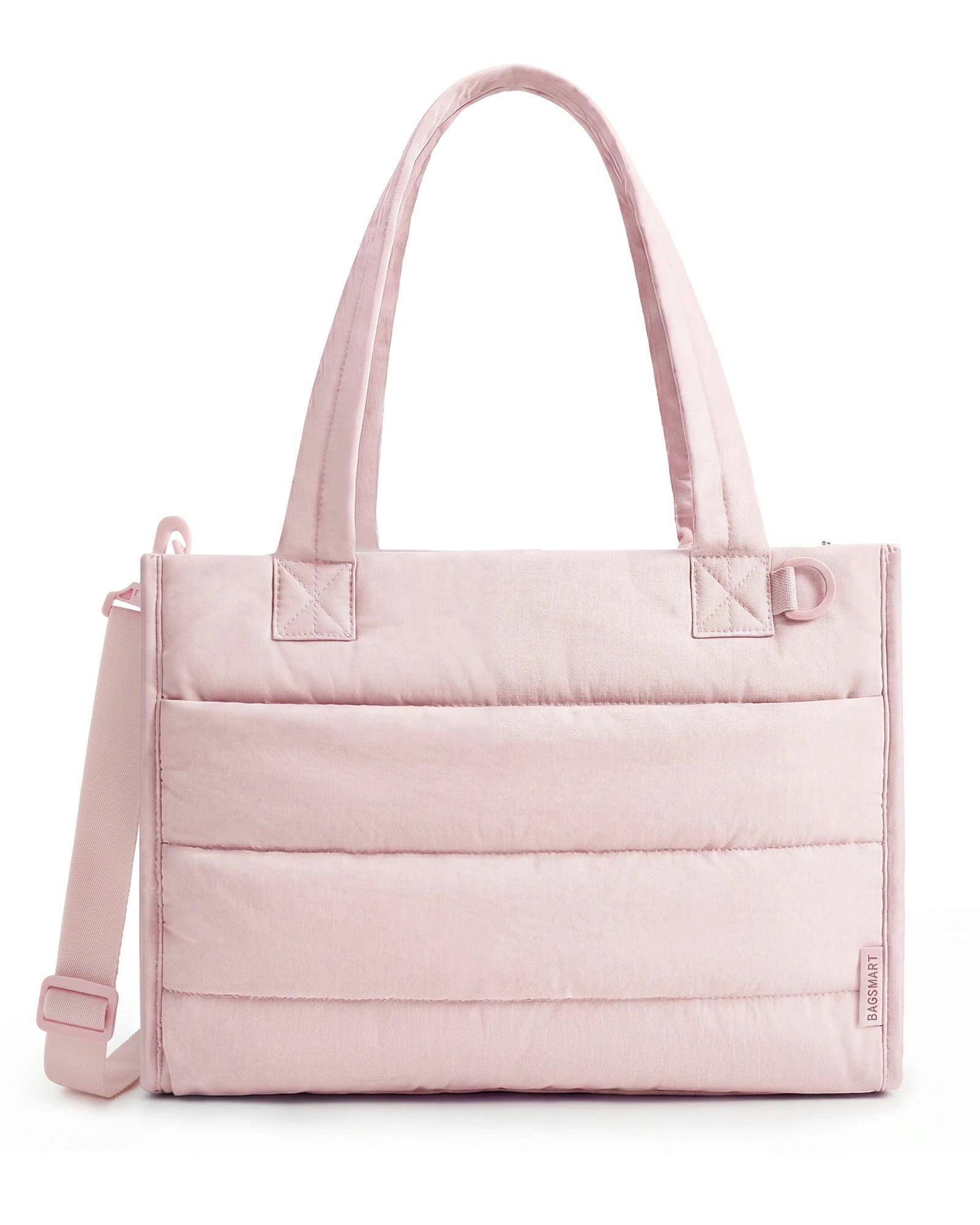 Bolsa Tote Média Boxy Cor Rosa