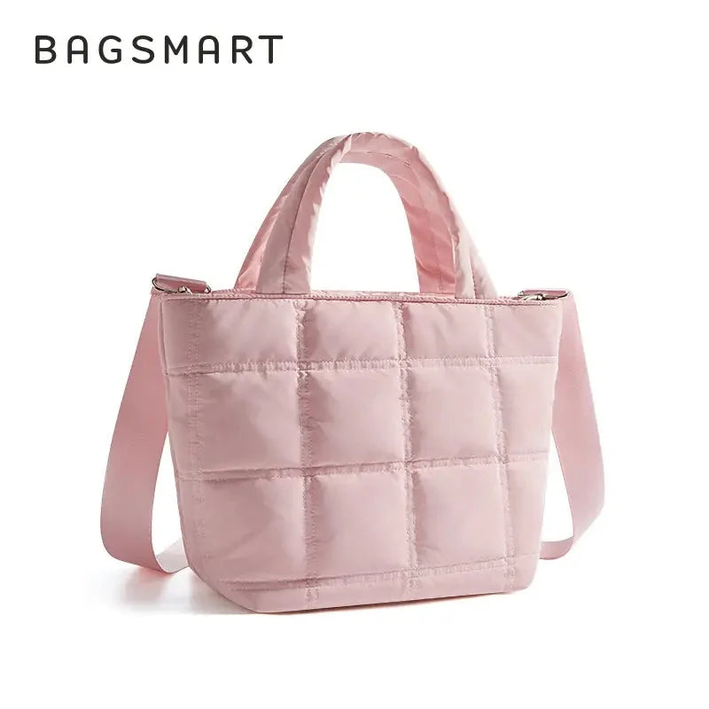 Produto em destaque da bolsa transversal Bags Mart cor Rosa