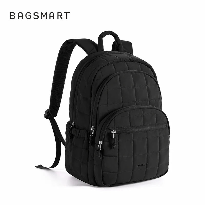 Produto em destaque da mochila casual acolchoada Bags Mart cor Preto