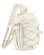 Produto em destaque da mini mochila esportiva Bags Mart cor Bege