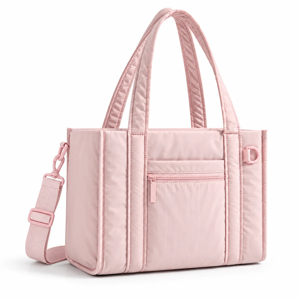 Produto em destaque da tote transversal Bags Mart cor Rosa