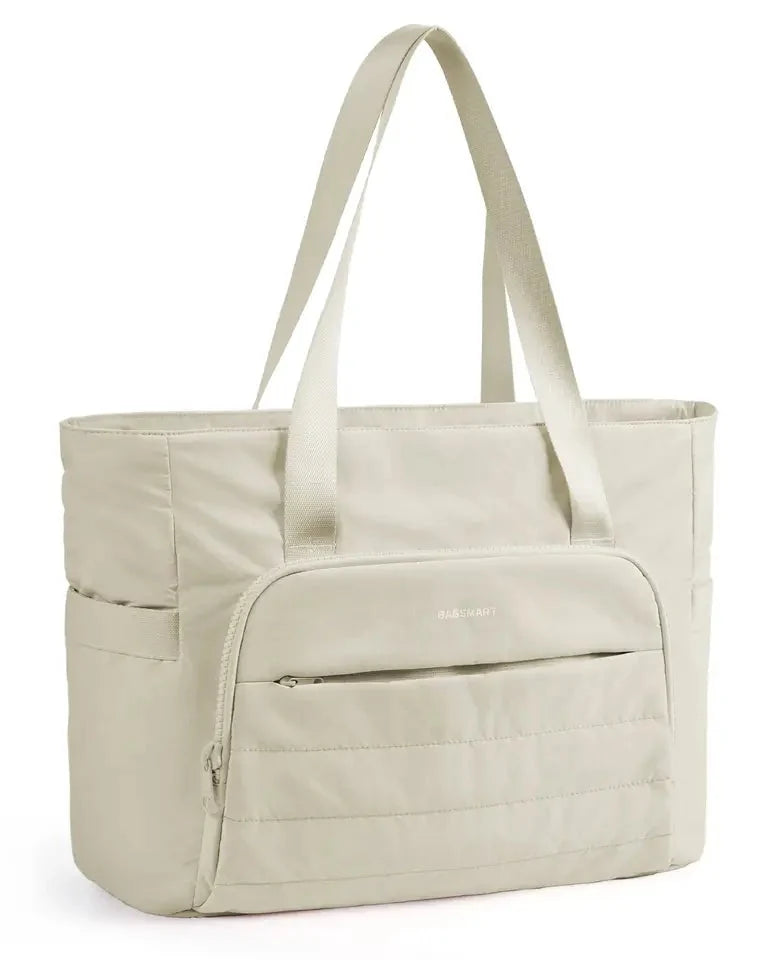 Produto em destaque da tote leve 18l Bags Mart cor Bege
