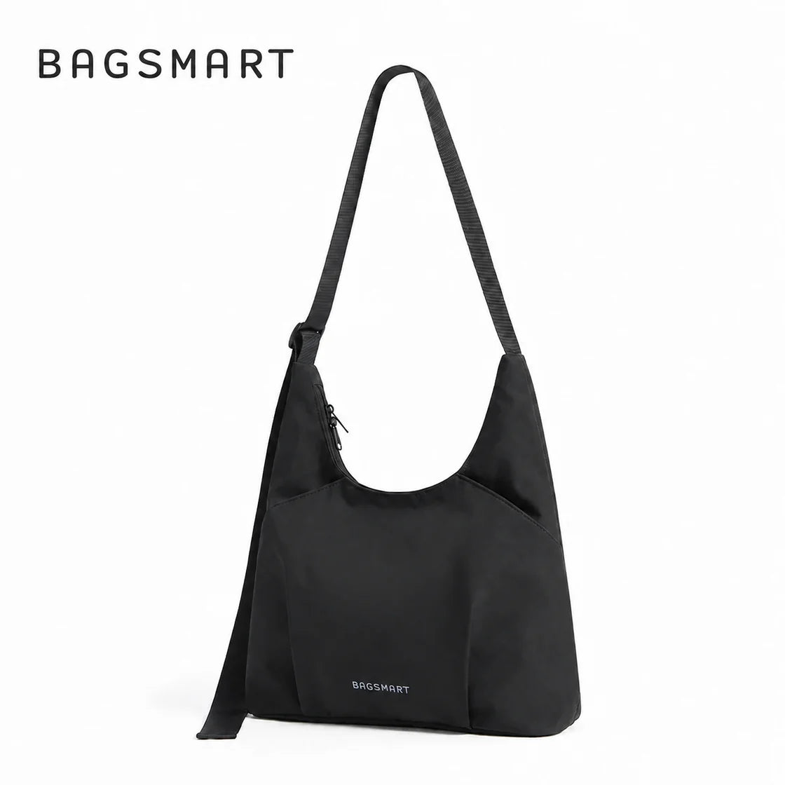 Bolsa Hobo Transversal para Faculdade Bags Mart Cor Preto — produto em destaque