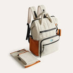 Mochila de Fraldas 25 L com Trocador Bags Mart Cor Laranja — produto em destaque