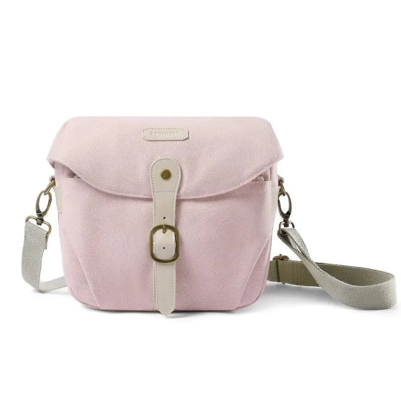 Bolsa Mini para Câmera SLR/DSLR Vintage Acolchoada Bags Mart Cor Rosa — produto em destaque