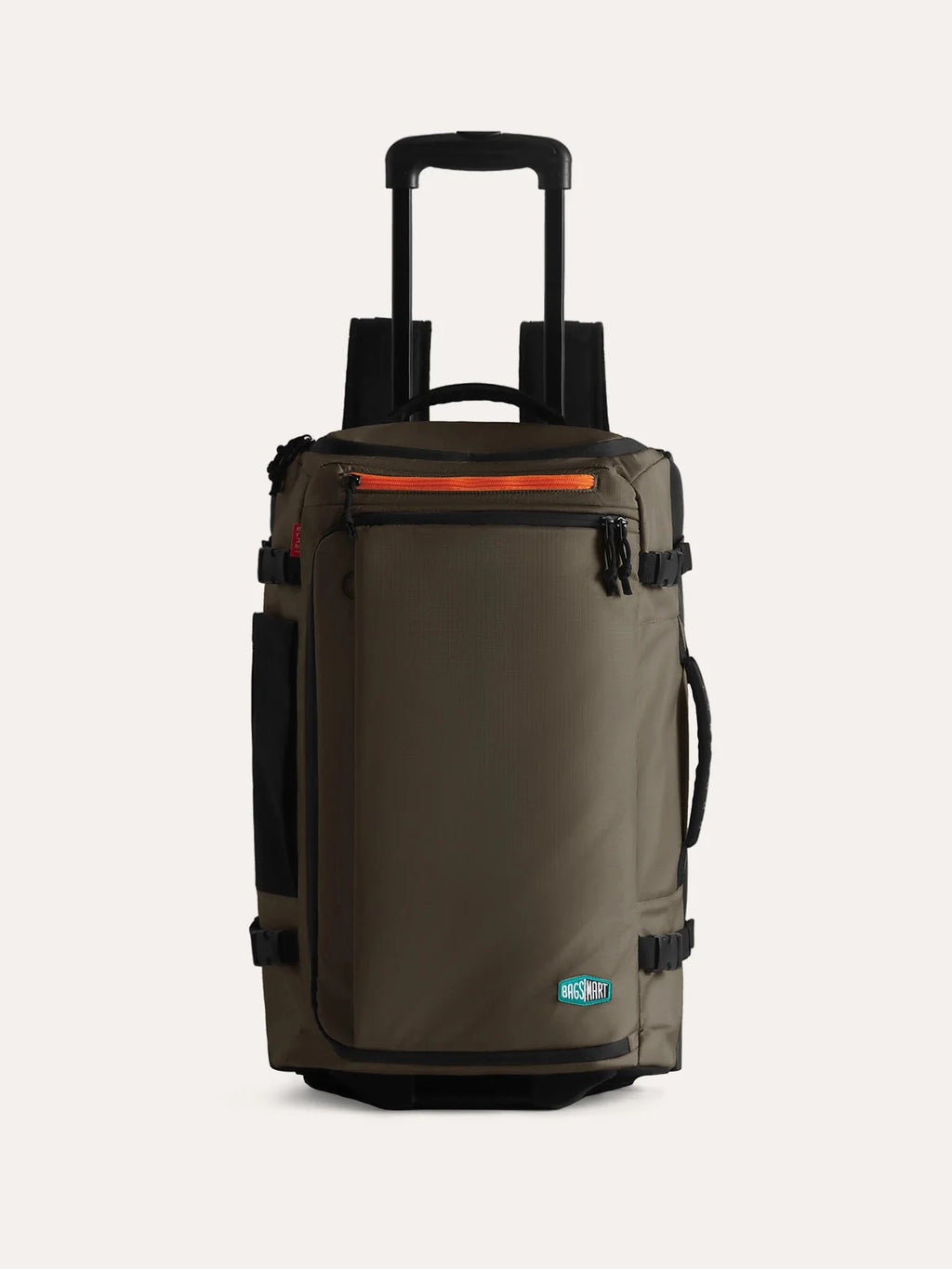 Mochila de Viagem com Rodas 43 L Bags Mart Cor Café — produto em destaque