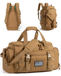 Mochila Tática Masculina 33 L com Compartimento para Sapatos Bags Mart Cor Cáqui — produto em destaque