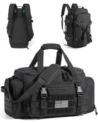 Mochila Tática Masculina 33 L com Compartimento para Sapatos Bags Mart Cor Preto — produto em destaque