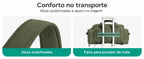 Mochila Tática Masculina 33 L com Compartimento para Sapatos Bags Mart Cor Verde Exército — alças acolchoadas e faixa para mala