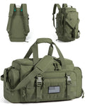 Mochila Tática Masculina 33 L com Compartimento para Sapatos Bags Mart Cor Verde Exército — produto em destaque