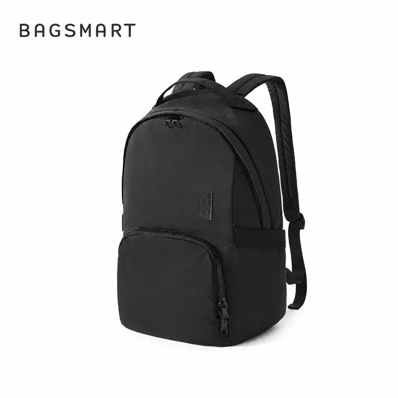 Produto em destaque — Mochila de Viagem Feminina Ultraleve Resistente à Água Bags Mart Cor Preto
