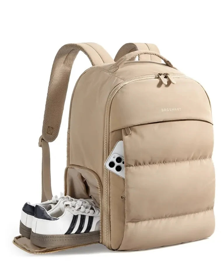 Bags Mart mochila sapateira cor Cáqui — produto em destaque