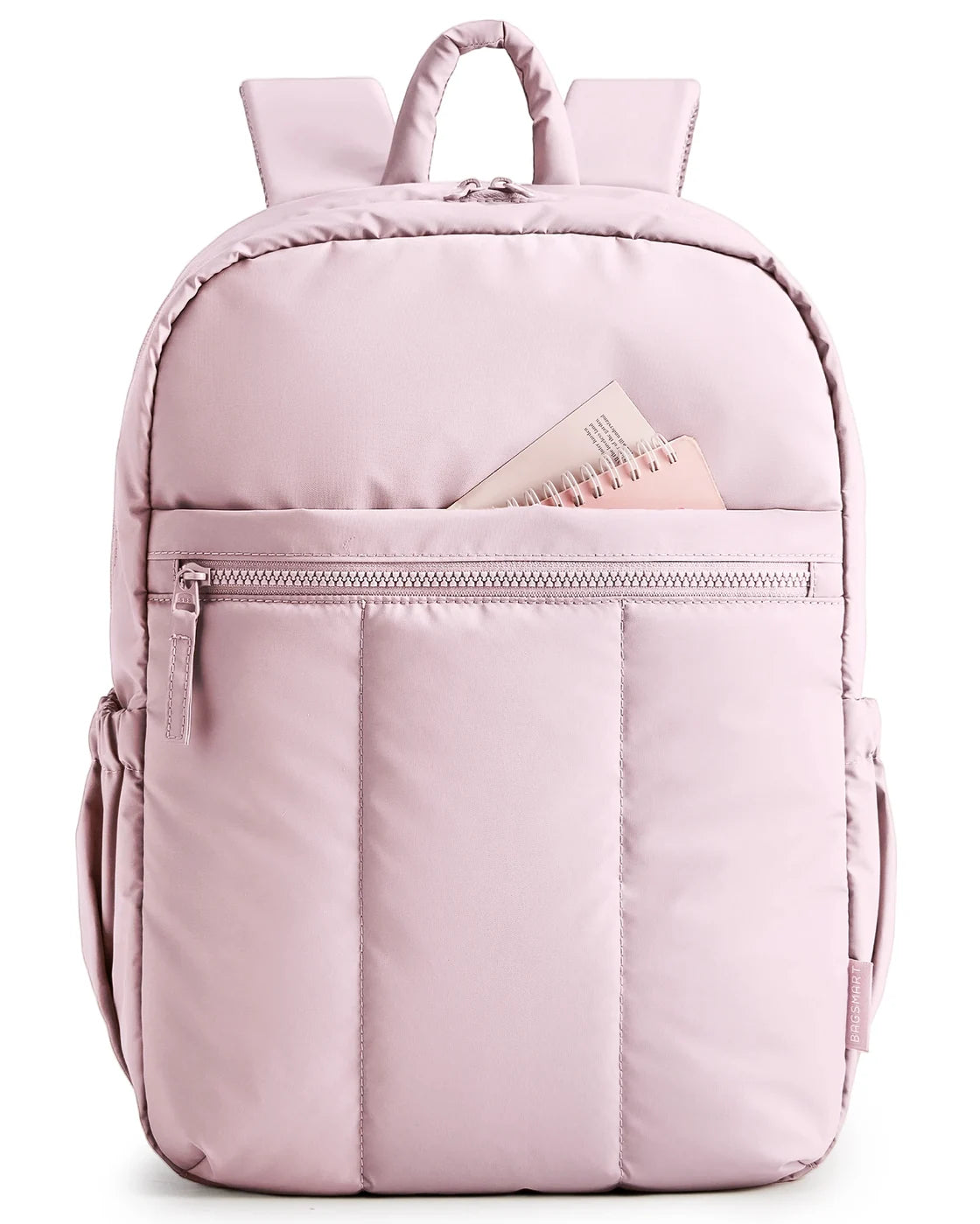 Mochila Casual Puffy Bags Mart cor Rosa — produto em destaque