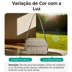 Bolsa Hobo Transversal Bags Mart Cáqui - Variação de Cor