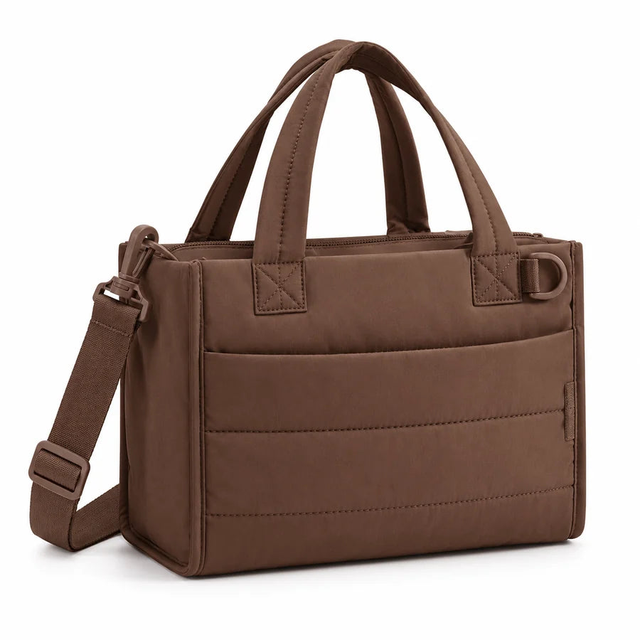 Bolsa Tote Boxy Pequena Bags Mart Cor Café — Produto em destaque