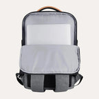 Mochila de Viagem Expansível 40 L com Organizadores Kit 4 Peças Bags Mart Cor Cinza — compartimento para notebook