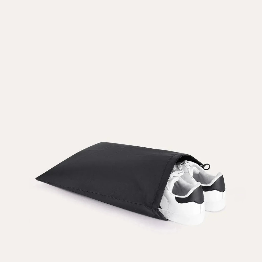 Mochila de Viagem Expansível 40 L com Organizadores Kit 4 Peças Bags Mart Cor Preto — saco para calçados incluso