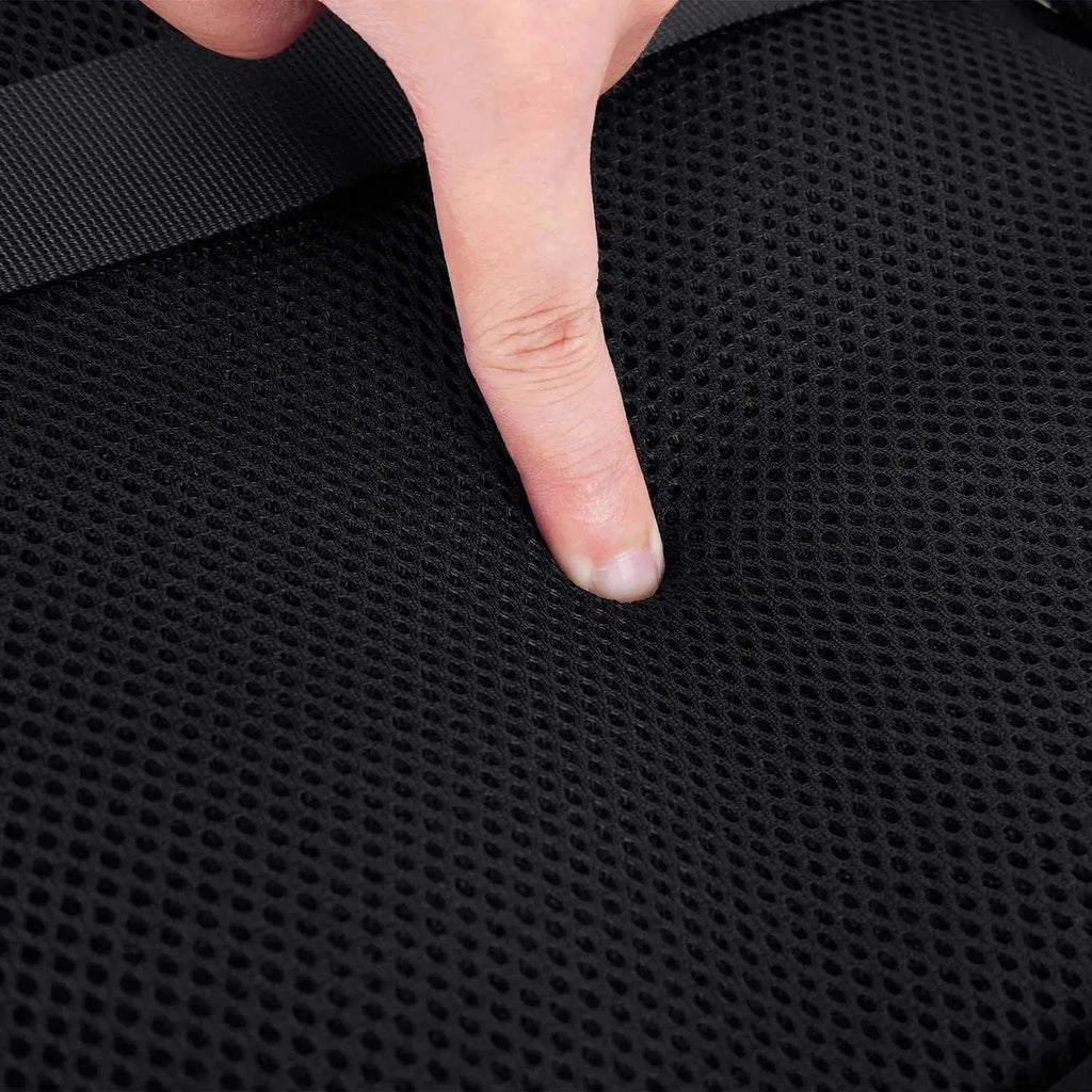 Mochila de Viagem Expansível 40 L com Organizadores Kit 4 Peças Bags Mart Cor Preto — detalhe do tecido