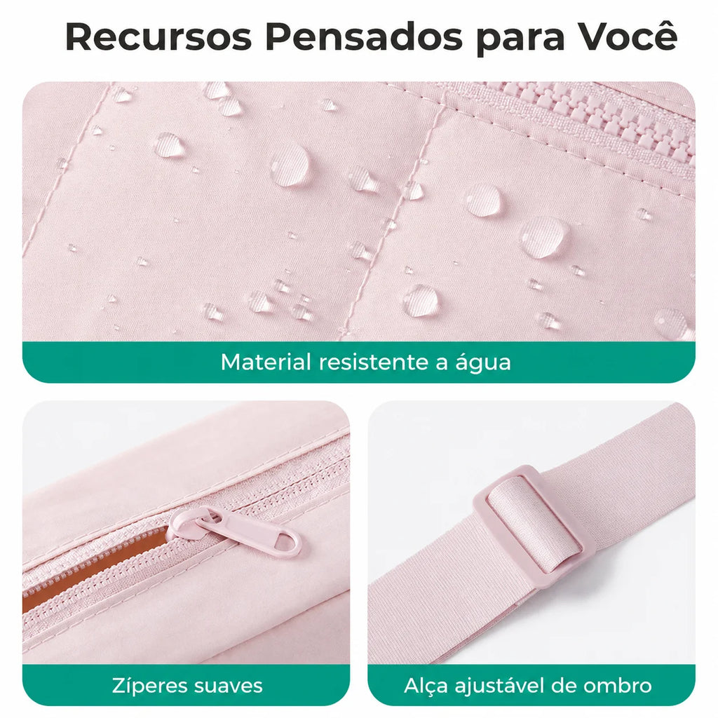Bolsa Transversal Hobo - Recursos Pensados para Você
