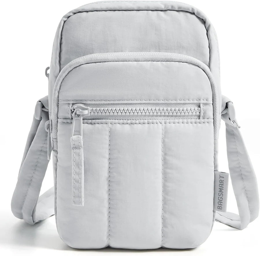 Pochete Esportiva para Corrida e Caminhada Bags Mart Cor Cinza Claro — Produto em destaque