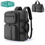 Mochila executiva conversível 3 em 1 Bags Mart cor Cinza