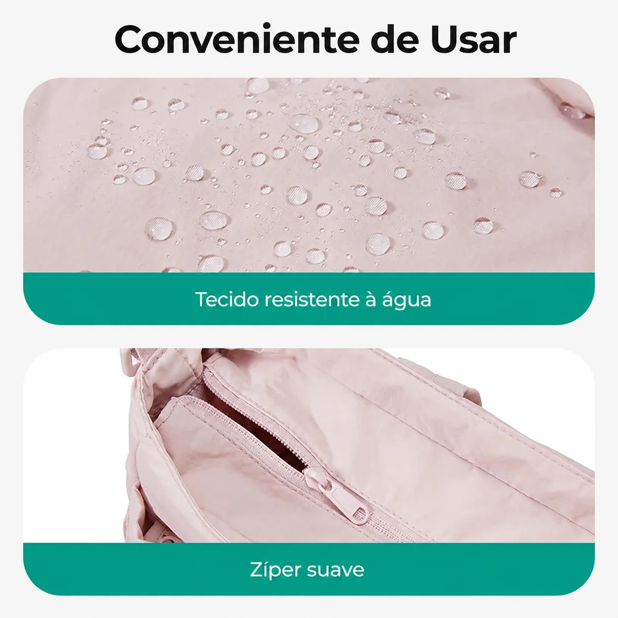 Conveniente de Usar - Tecido Resistente à Água - Bolsa Maternidade Bags Mart
